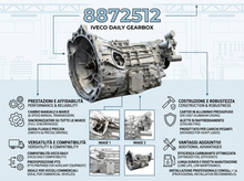 Carica l'immagine nel visualizzatore di Gallery, 8872512 CAMBIO NUOVO COMPLETO OEM IVECO DAILY 35C MY 2006 TIPO 2830.5 35S 35C 50C 65C