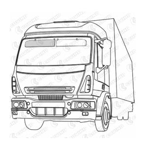 ALETTA ANTINA PARASOLE LATO SINISTR0 DESTR0 IVECO EUROCARGO TECTOR RESTYLING 60E 75E 80E 100E 120E 150E 180E