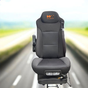 500 SEDILE CONDUCENTE PNEUMATICO RISCALDATO VENTILATO LOMBARE CON BRACCIOLO IVECO STRALIS TRAKKER EUROCARGO EUROTRAKKER 190 TURBOSTAR ASTRA HD