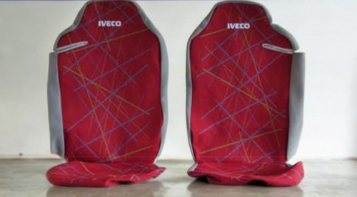 KIT DE FUNDAS PARA ASIENTOS DE CONDUCTOR Y PASAJERO PARA IVECO STRALIS Y AT TRAKKER DE 2003 A 2007
