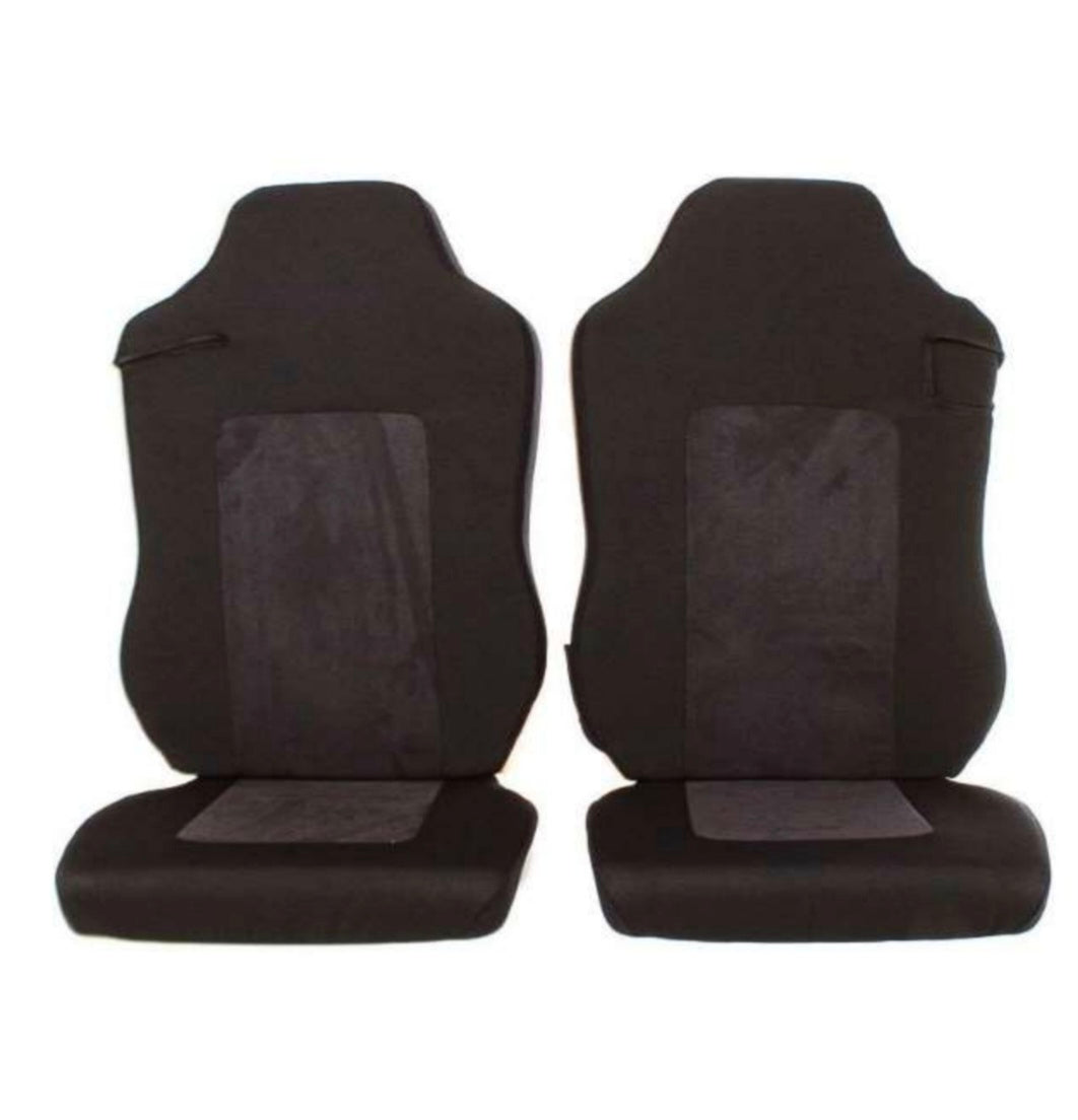 Set Deflettori Anteriori Per IVECO S-WAY 2020+ (Guida Sinistra) - Vetro Acrilico Grigio Fumo, Nastro 3M - Protezione Da Pioggia E Vento