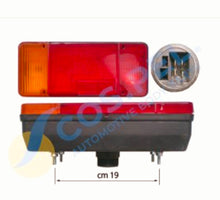 Carica l'immagine nel visualizzatore di Gallery, 003980 LUCE FANALE POSTERIORE IVECO NEW DAILY 90-99 30.8 30.10 35.8 35.10 35 12 40.8 40 10 49.10 59 10 59.12