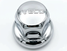 Carica l'immagine nel visualizzatore di Gallery, 50946 COPRI DADI BULLONI TUNING 32" IN ACCIAIO INOX CROMATO LUCIDO IVECO STRALIS HI-WAY S-WAY X-WAY T-WAY EUROSTAR 520 TURBOSTAR 190