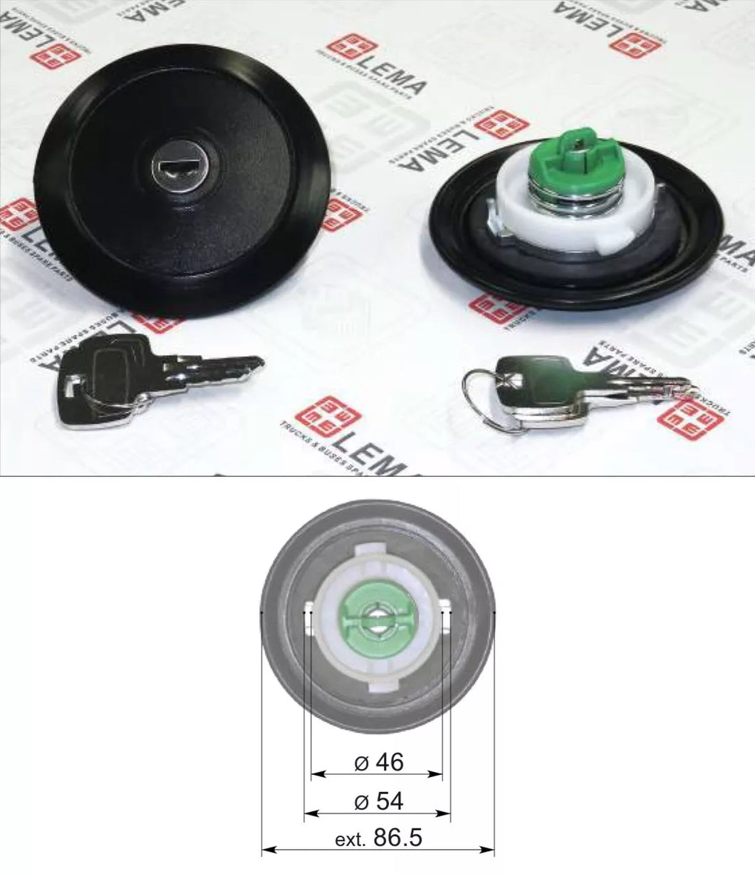10550 TAPPO CARBURANTE NISSAN CABSTAR RENAULT MAXITY DAL 2006 E ATLEON DA 2001