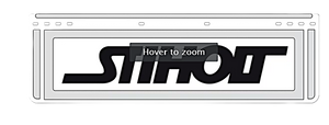 KIT 2 PARASPRUZZI ANTERIORI LOGO SCANIA STIHOLT NERO O BIANCO