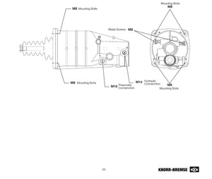 K004295 SERVOFRIZIONE IVECO STRALIS TRAKKER EUROCARGO ASTRA HD7 HD8 HD9