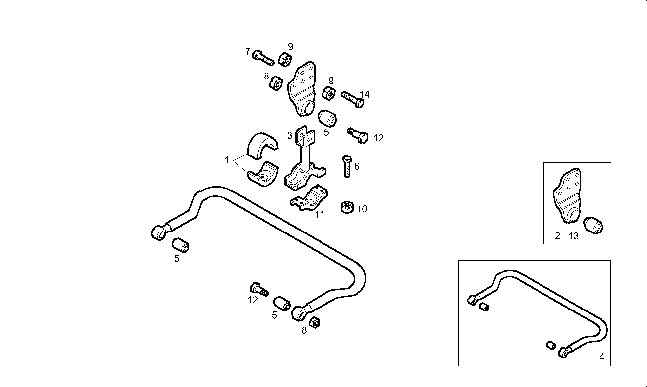Delphi Parte Anteriore Stabilizzatore Destra per Honda Accord Delphi Parte Anteriore Stabilizzatore Destra per Honda Accord