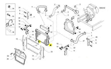Carica l&#39;immagine nel visualizzatore di Gallery, DRM12007 RADIATORE ACQUA RAFFREDAMENTO MOTORE IVECO DAILY DA 2000 A 2014