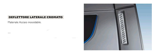 KIT DECORAZIONI SPOILER LATERALE ACCIAO INOX IVECO STRALIS AS
