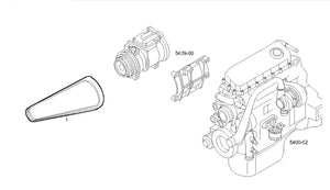 KIT CINGHIE/TENDICINGHIE IVECO STRALIS TRAKKER CURSOR 10 EURO 3 4 5